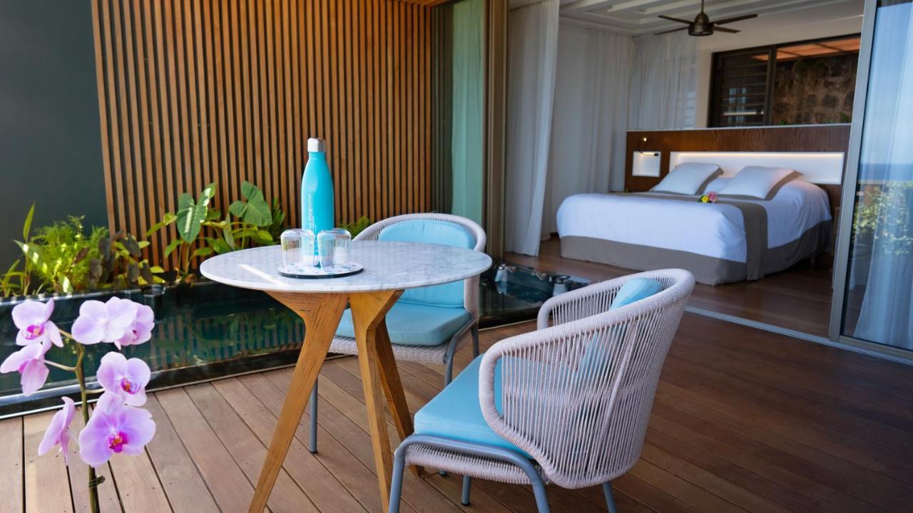 Blue Margouillat Seaview Hotel-Relais & Chateaux Saint-Leu Bagian luar foto